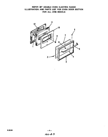 Oven door