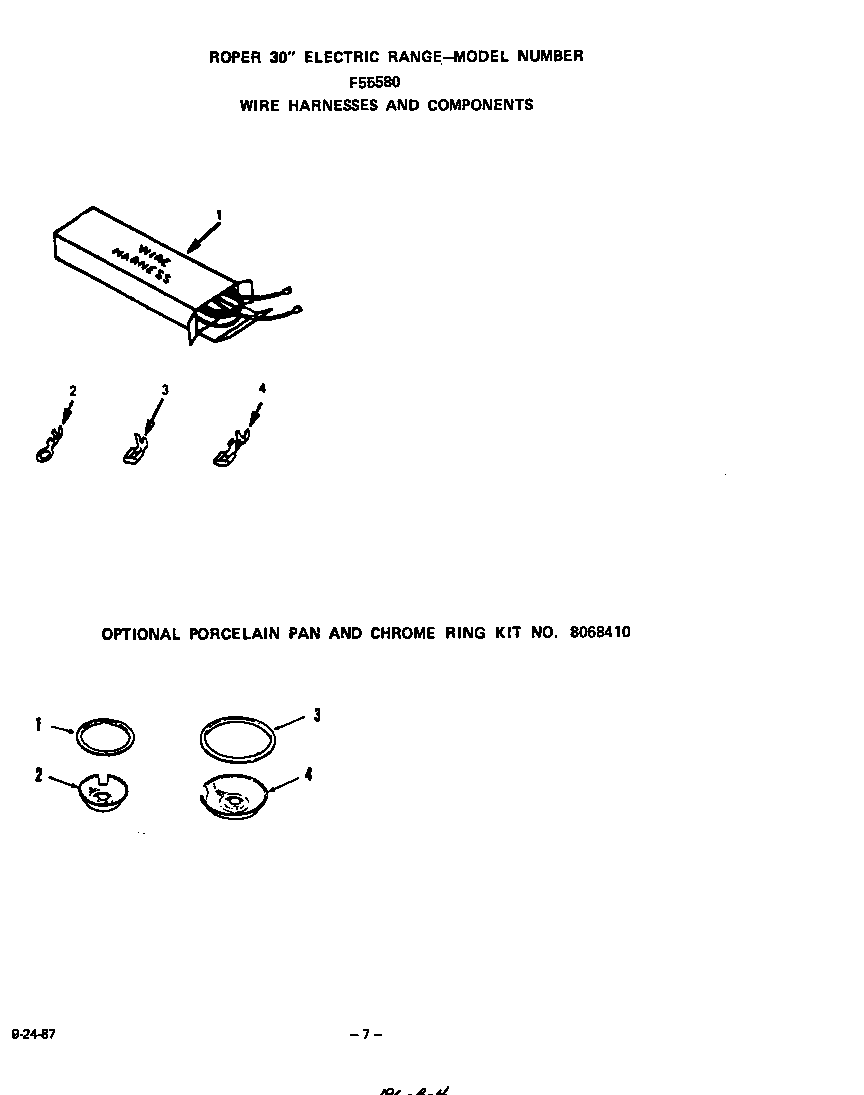 WIRE HARNESSES AND COMPONENTS