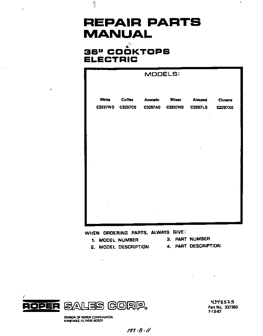 Cover page