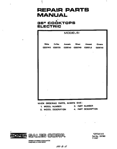 Cover page