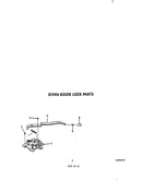 Oven door lock
