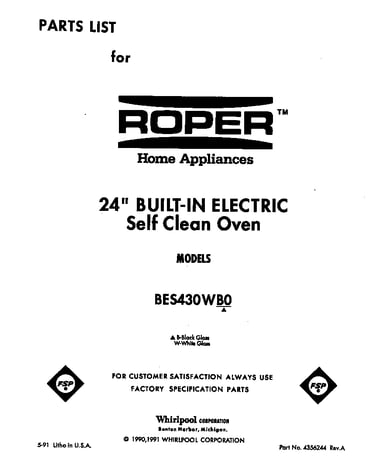 Front cover