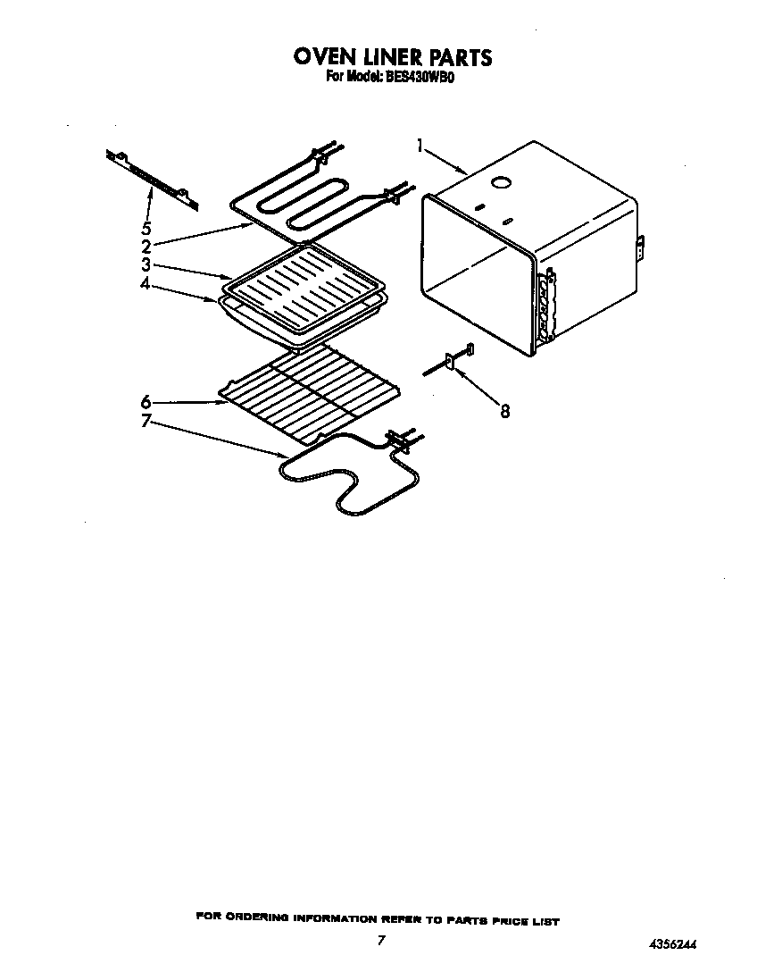 Oven liner