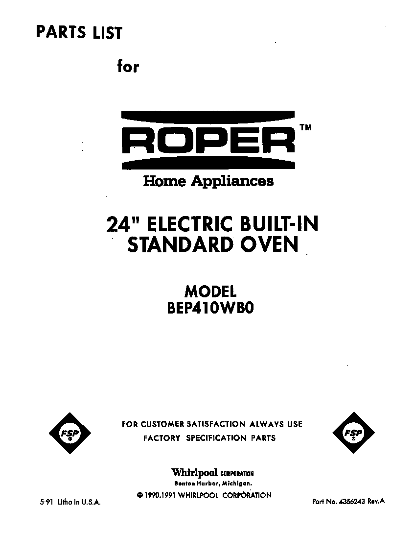 Front cover