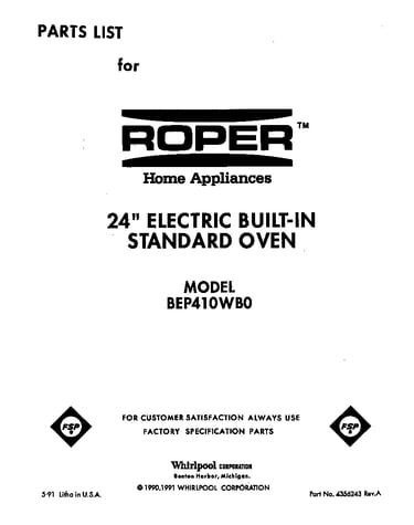 Front cover