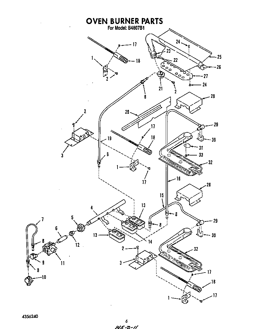 OVEN BURNER