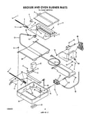 Broiler and oven burner