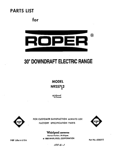 Front cover