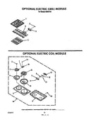 Grill module and electric coil module