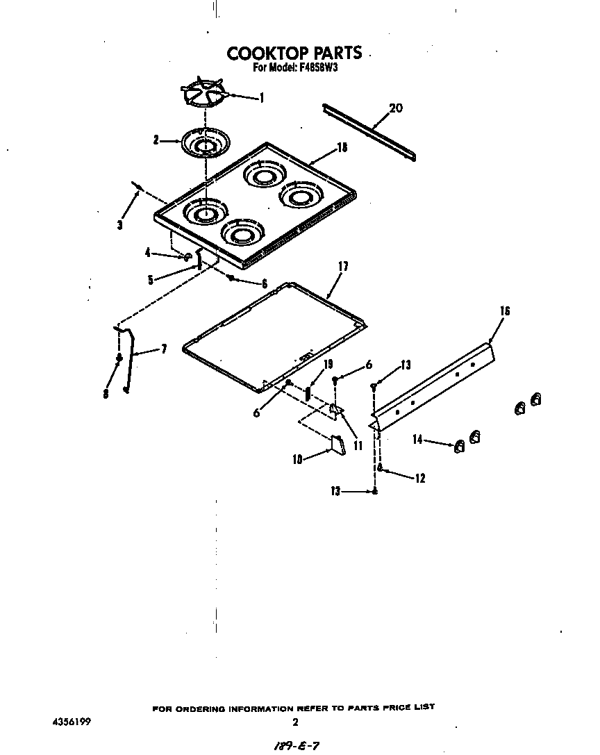 Cook top