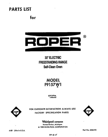 Front cover