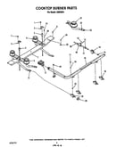 Cook top burner
