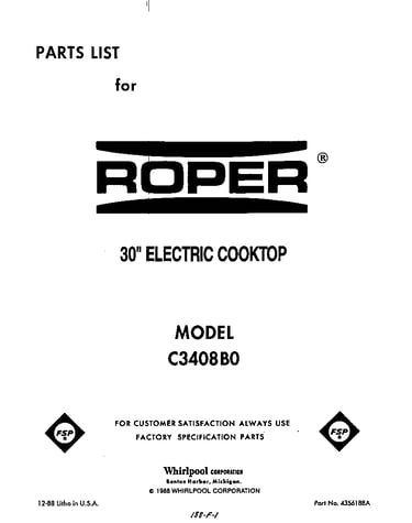 Cover page