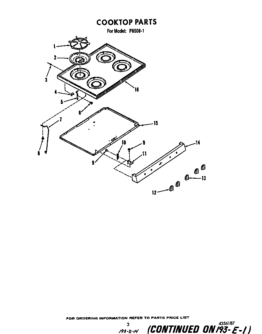 Cook top