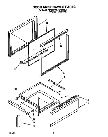 Door and drawer