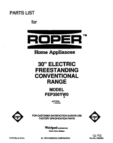 Front cover