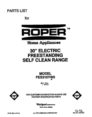Front cover
