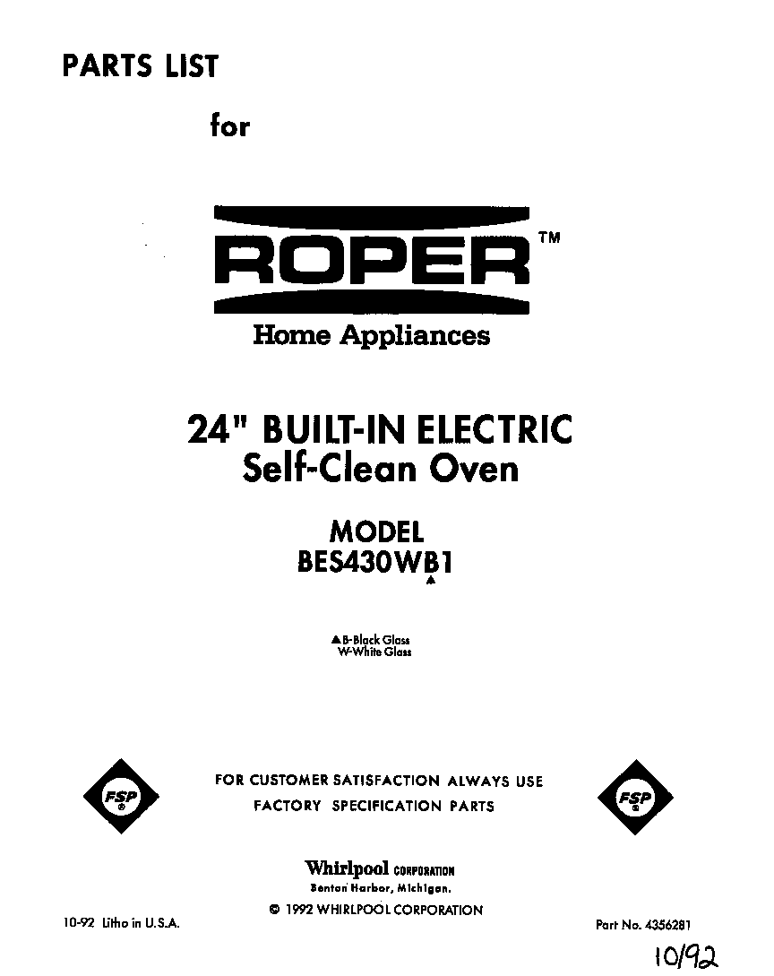 Front cover