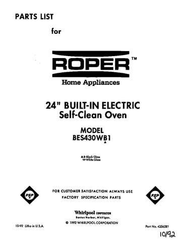 Front cover