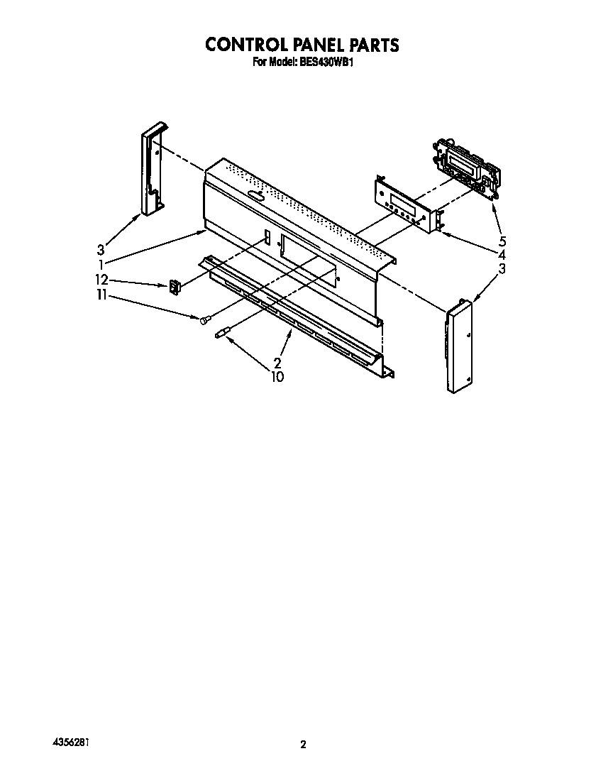 Control panel
