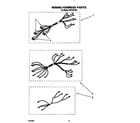 Roper FEP340YW0 wiring harness diagram