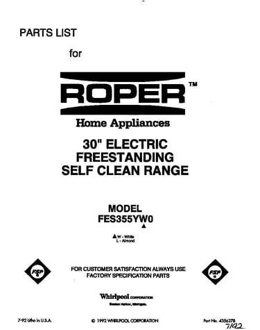 Front cover