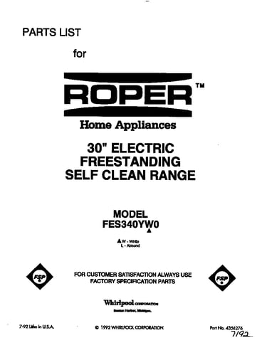 Front cover