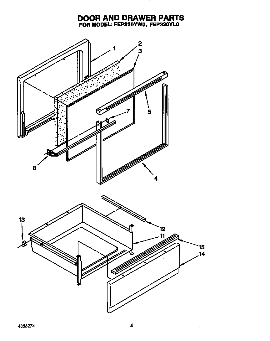 Door and drawer