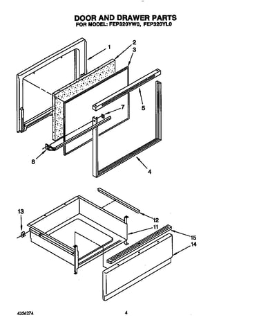 Door and drawer