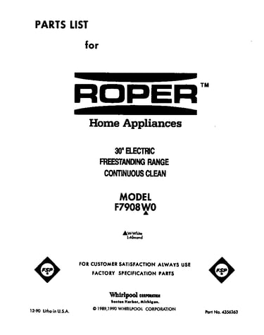 Front cover