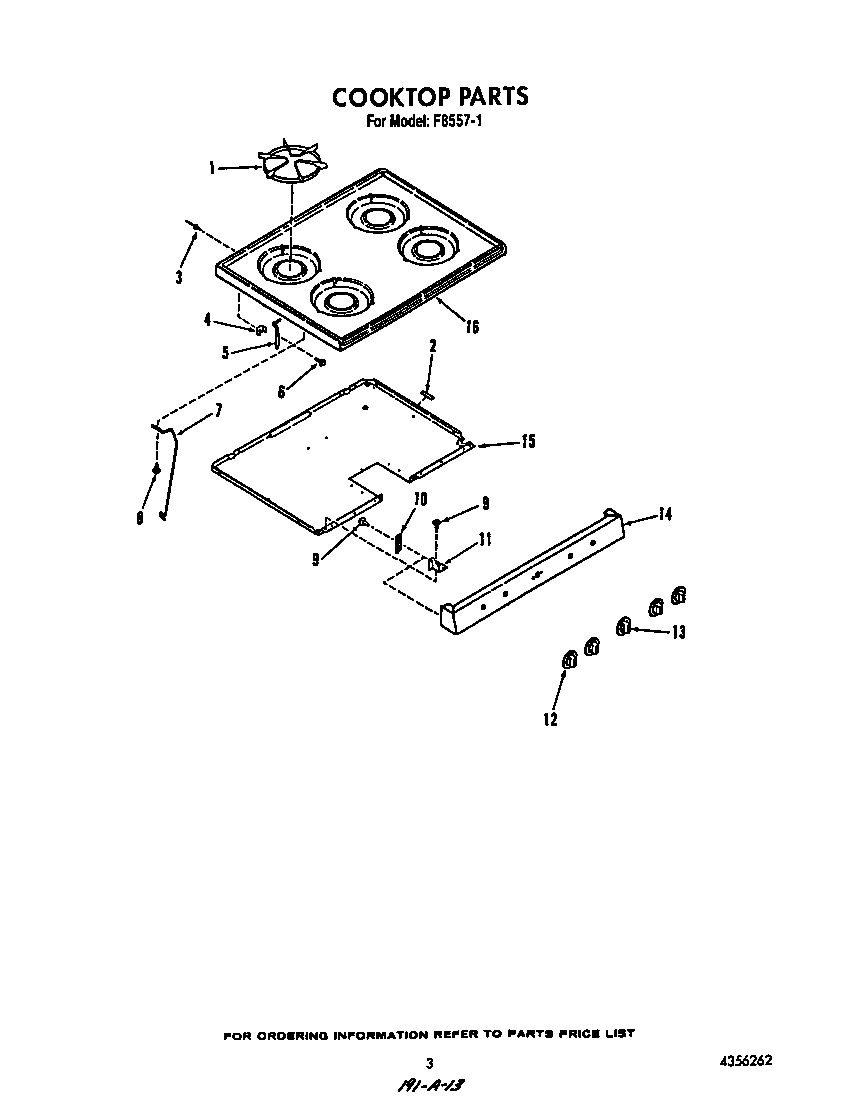 Cook top