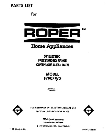 Front cover