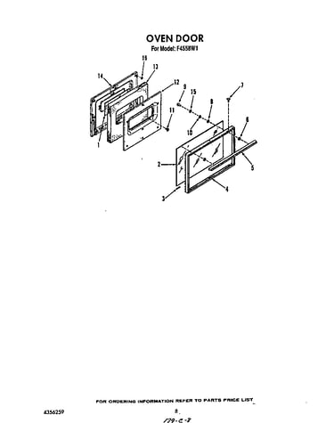 Oven door