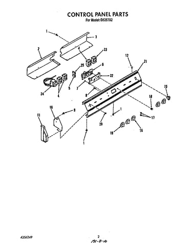 Control panel