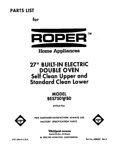 Front cover