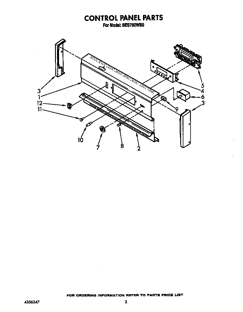 Control panel