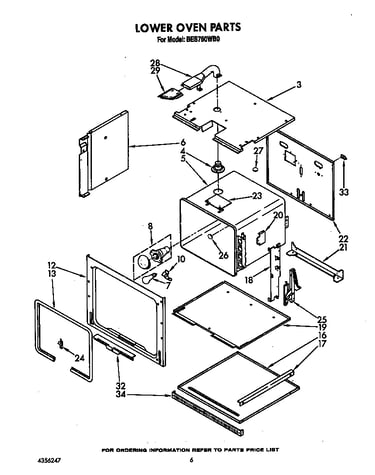 Lower oven