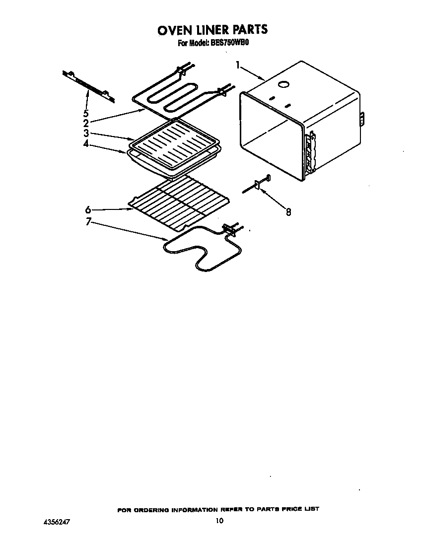 Oven liner