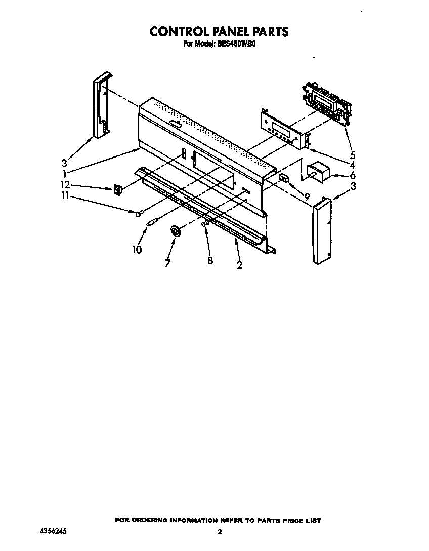 Control panel
