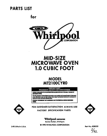 Front cover