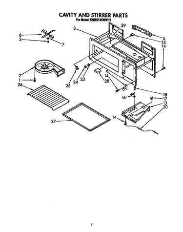 Cavity and stripper
