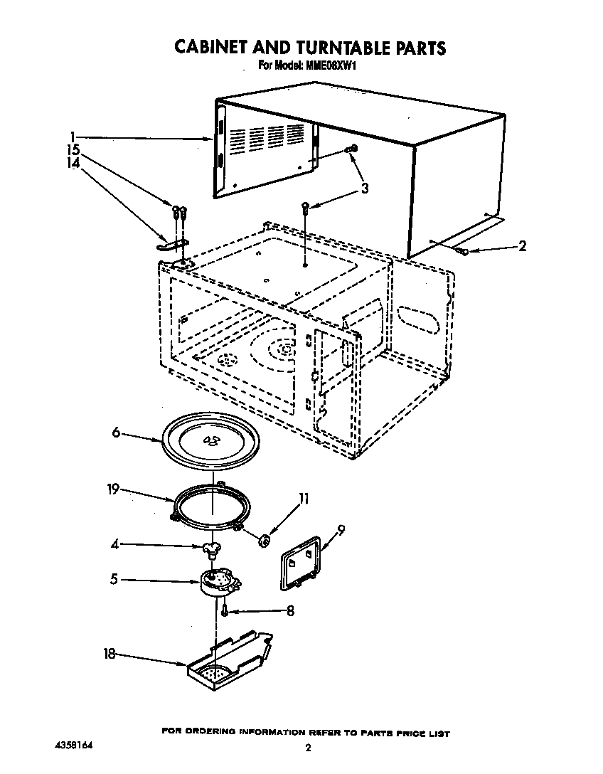 Cabinet and turntable