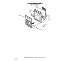 Whirlpool MH6600XW1 control panel diagram