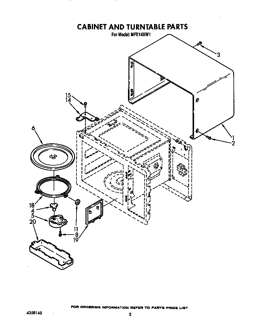 Cabinet and turntable