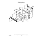Whirlpool MH6701XW1 cabinet diagram
