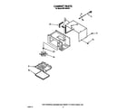 Whirlpool MS1600XS1 cabinet diagram
