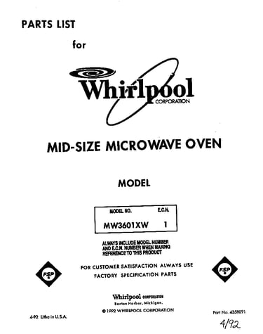 Front cover