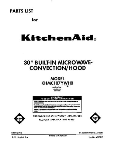 Front cover