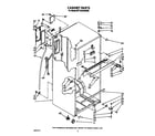 Whirlpool 8ET14ZKXWW00 cabinet diagram