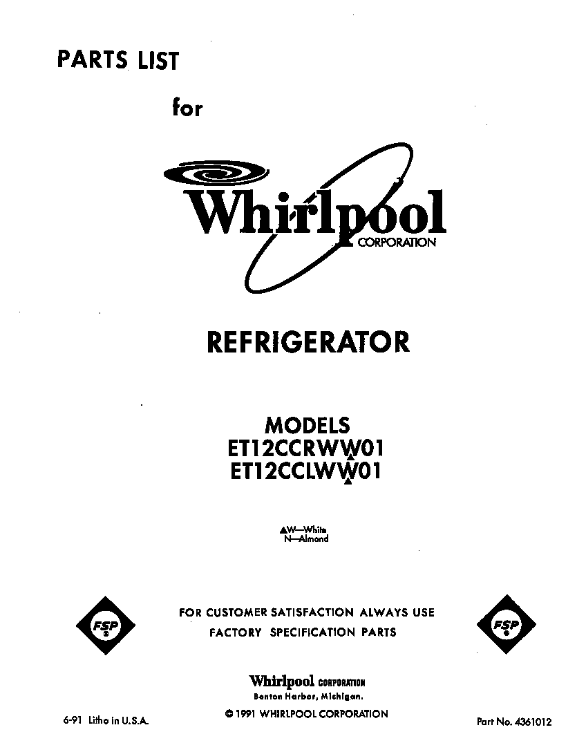 Front cover